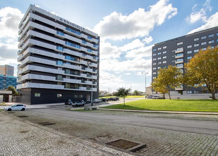 아파트 Stylish 2br In Leca With Ac By Lovelystay 레카다팔메이라